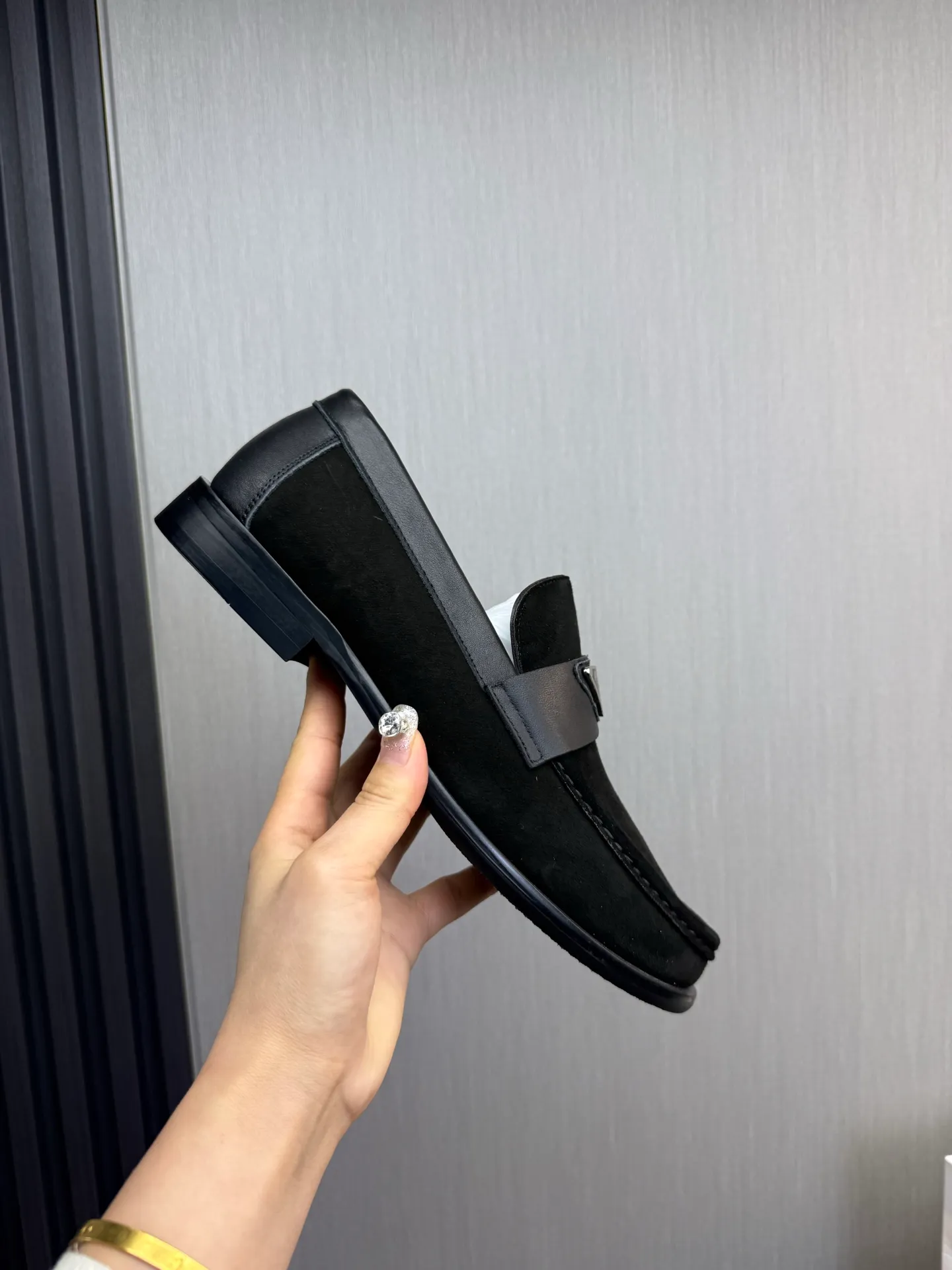 Factory price 580💰 ＰＲＡＤＡPrada. Men's business casual leather shoes, luxurious and noble👞All imported original brand leather materials, just to create a more comfortable wearing experience, upper: original cowhide. Frosted cowhide➕Imported full cowhide, original outsole✔️36-45 (45 non-returnable)